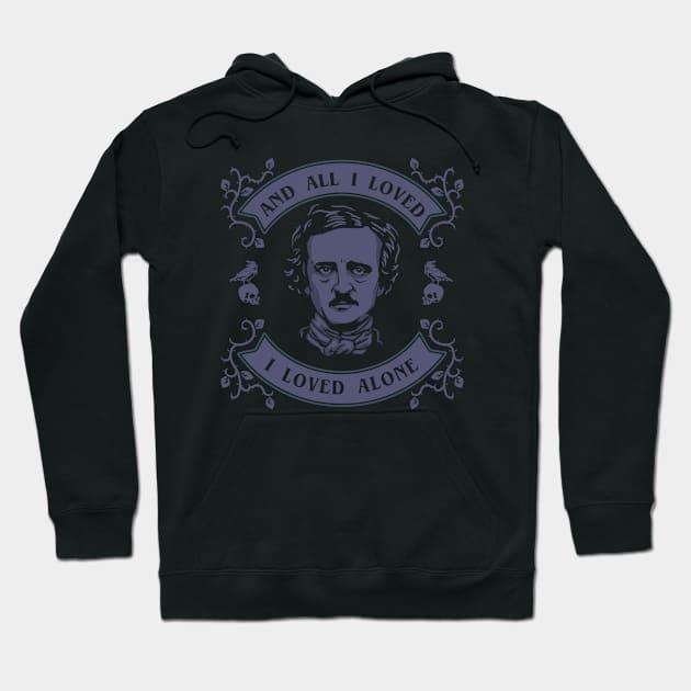 Allan Poe Hoodie by SunsetSurf